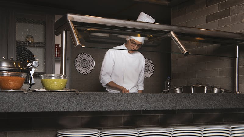Jordan Clarke, Kitchen Manager at East coast wings